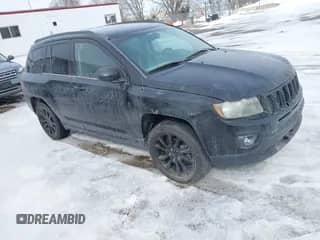 2014 Jeep Compass Sport with VIN 1C4NJCBA0ED680136, listed as a IAAI auction lot 41620604 with Not provided miles and . Bid and sale history available at DreamBid. Image 1.