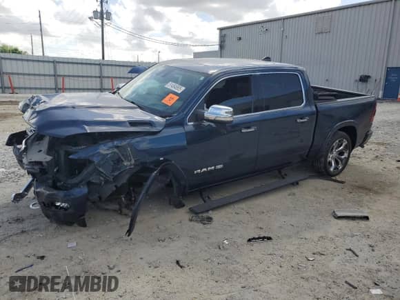 2022 Ram 1500 Longhorn with VIN 1C6SRFKT6NN216803, listed as a Copart auction lot 51484685 with Not provided miles and Non repairable. Bid and sale history available at DreamBid. Image 1.