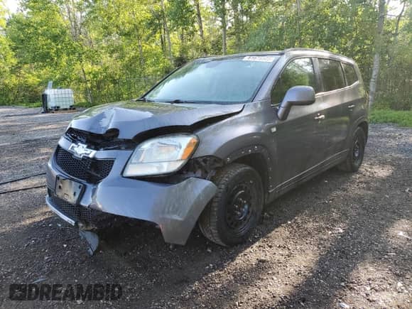 2012 Chevrolet Orlando 1LT с VIN KL77P2EM1CK599367, выставлен на аукционе Copart как лот 61076505 с пробегом 223 533 миль миль и Списание • Salvage title. История ставок и продаж доступна на DreamBid. Изображение 1.
