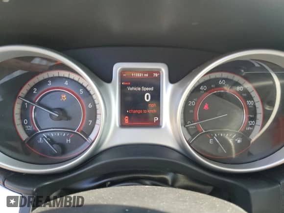 2014 Dodge Journey R/T with VIN 3C4PDCEG4ET312634, listed as a Copart auction lot 80755425 with 115,531 mi miles and Clean title. Bid and sale history available at DreamBid. Image 9.