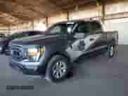 2023 Ford F-150 with VIN 1FTFW1P89PKD31166, listed as a Copart auction lot 84958565 with 50,773 mi miles and Salvage title. Bid and sale history available at DreamBid. Image 1.