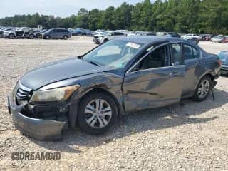 2011 Honda Accord SE с VIN 1HGCP2F6XBA016267, выставлен на аукционе Copart как лот 71913795 с пробегом 158 828 миль миль и Списание • Salvage title. История ставок и продаж доступна на DreamBid. Изображение 1.