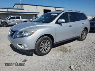 2014 Nissan Pathfinder SL with VIN 5N1AR2MMXEC662169, listed as a Copart auction lot 82520805 with 143,074 mi miles and Clean title. Bid and sale history available at DreamBid. Image 1.