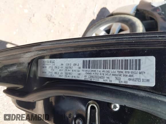 2016 Ram 1500 Big Horn с VIN 1C6RR6GT8GS240354, выставлен на аукционе IAAI как лот 42713282 с пробегом 229 471 миль миль и . История ставок и продаж доступна на DreamBid. Изображение 9.