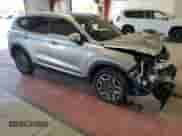 2021 Hyundai Santa Fe Limited with VIN 5NMS4DAL0MH341529, listed as a Copart auction lot 68765635 with 43,671 mi miles and Salvage title. Bid and sale history available at DreamBid. Image 4.