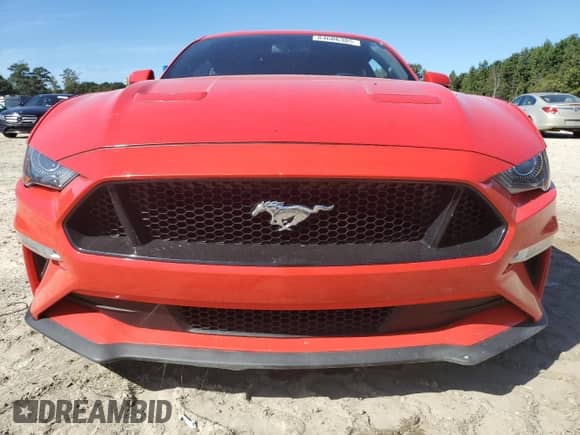 2019 Ford Mustang GT с VIN 1FA6P8CF3K5118995, выставлен на аукционе Copart как лот 84606385 с пробегом 54 564 миль миль и Списание • Salvage title. История ставок и продаж доступна на DreamBid. Изображение 5.