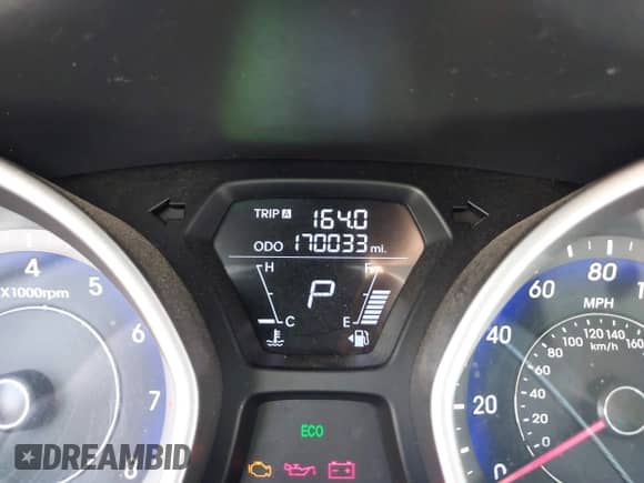 2013 Hyundai Elantra GLS with VIN KMHDH4AE7DU566193, listed as a IAAI auction lot 42913108 with 170,033 mi miles and . Bid and sale history available at DreamBid. Image 7.