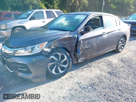 2016 Honda Accord EX-L with VIN 1HGCR2F98GA009040, listed as a IAAI auction lot 42711353 with 166,258 mi miles and . Bid and sale history available at DreamBid. Image 17.