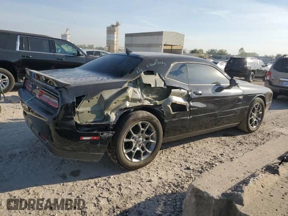 2017 Dodge Challenger GT with VIN 2C3CDZGG4HH624954, listed as a Copart auction lot 83934965 with 83,796 mi miles and Salvage title. Bid and sale history available at DreamBid. Image 3.