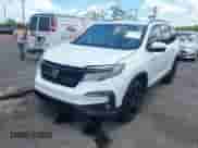 2021 Honda Pilot Black Edition z VIN 5FNYF6H71MB033733, wystawiony jako IAAI lot #42769044 z przebiegiem 56 060 mil mil oraz . Historia ofert i sprzedaży dostępna na DreamBid. Obrazek 2.
