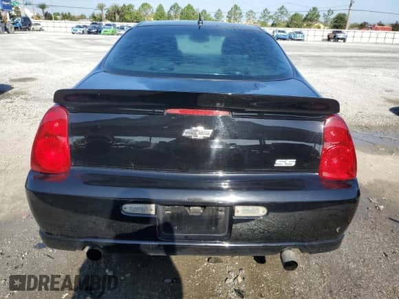 2006 Chevrolet Monte Carlo SS with VIN 2G1WL15CX69182064, listed as a Copart auction lot 60350865 with Not provided miles and Salvage title. Bid and sale history available at DreamBid. Image 6.