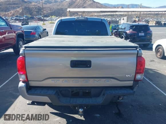 2017 Toyota Tacoma SR5 with VIN 3TMBZ5DNXHM006608, listed as a IAAI auction lot 43412044 with 114,937 mi miles and . Bid and sale history available at DreamBid. Image 16.