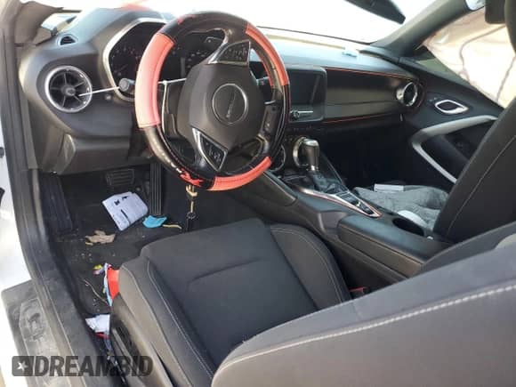 2017 Chevrolet Camaro 1LT with VIN 1G1FB1RS7H0187837, listed as a Copart auction lot 70118305 with Not provided miles and Salvage title. Bid and sale history available at DreamBid. Image 8.