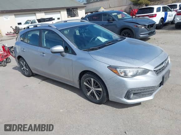 2020 Subaru Impreza Premium with VIN 4S3GTAV63L3703538, listed as a IAAI auction lot 41744439 with 65,222 mi miles and . Bid and sale history available at DreamBid. Image 1.