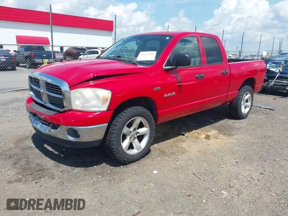 2008 Dodge 1500 SLT with VIN 1D7HU18208S599054, listed as a IAAI auction lot 42567910 with 219,636 mi miles and . Bid and sale history available at DreamBid. Image 2.