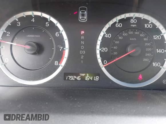 2012 Honda Accord EX z VIN 1HGCP2F72CA125123, wystawiony jako IAAI lot #43240858 z przebiegiem 179 246 mil mil oraz . Historia ofert i sprzedaży dostępna na DreamBid. Obrazek 7.