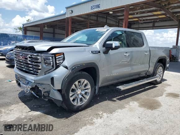 2023 GMC Sierra 1500 Denali z VIN 1GTUUGED7PZ270231, wystawiony jako Copart lot #58398935 z przebiegiem 14 572 mil mil oraz Nie do naprawy • Non repairable. Historia ofert i sprzedaży dostępna na DreamBid. Obrazek 1.