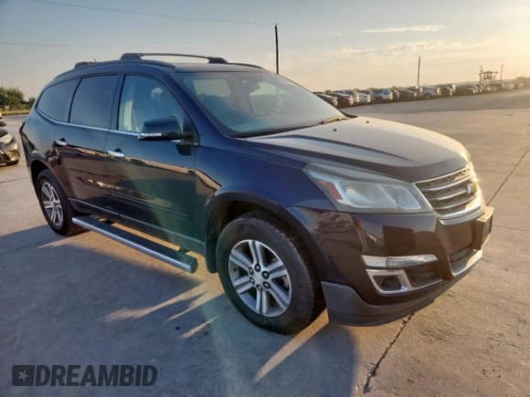 2015 Chevrolet Traverse LT with VIN 1GNKRGKD1FJ311972, listed as a Copart auction lot 82023105 with 142,550 mi miles and Clean title. Bid and sale history available at DreamBid. Image 4.