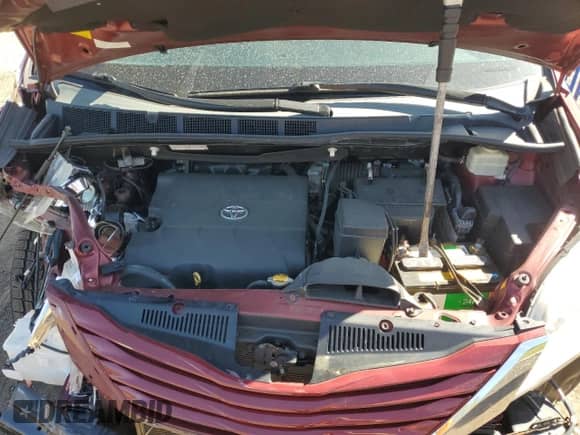 2016 Toyota Sienna LE with VIN 5TDJK3DC5GS132571, listed as a Copart auction lot 55155505 with 143,294 mi miles and Salvage title. Bid and sale history available at DreamBid. Image 12.