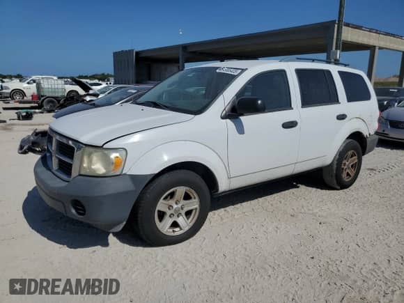 2007 Dodge Durango SXT with VIN 1D8HB38P07F511135, listed as a Copart auction lot 54985405 with 65,890 mi miles and Clean title. Bid and sale history available at DreamBid. Image 1.