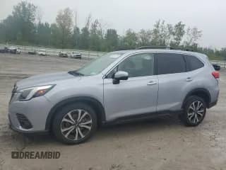 2023 Subaru Forester Limited z VIN JF2SKAPCXPH466170, wystawiony jako Copart lot #69544175 z przebiegiem 29 221 mil mil oraz Szkoda całkowita • Salvage title. Historia ofert i sprzedaży dostępna na DreamBid. Obrazek 1.