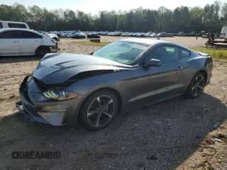 2021 Ford Mustang EcoBoost z VIN 1FA6P8TH3M5134201, wystawiony jako Copart lot #81665885 z przebiegiem 49 963 mil mil oraz Szkoda całkowita • Salvage title. Historia ofert i sprzedaży dostępna na DreamBid. Obrazek 1.