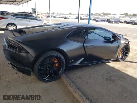 2015 Lamborghini Huracan с VIN ZHWUC1ZF7FLA00780, выставлен на аукционе Copart как лот 80403515 с пробегом Не указан миль и Списание • Salvage title. История ставок и продаж доступна на DreamBid. Изображение 3.