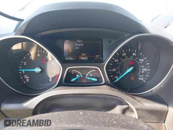 2017 Ford Escape Titanium with VIN 1FMCU0J92HUE56774, listed as a IAAI auction lot 43255074 with 107,556 mi miles and . Bid and sale history available at DreamBid. Image 7.