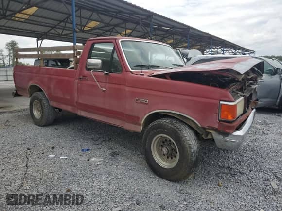 1991 Ford F-150 с VIN 1FTEF14N3MNA70438, выставлен на аукционе Copart как лот 55396905 с пробегом 6 240 миль миль и Списание • Salvage title. История ставок и продаж доступна на DreamBid. Изображение 4.