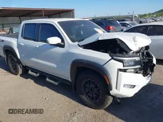 2022 Nissan Frontier SV with VIN 1N6ED1EK4NN656770, listed as a IAAI auction lot 42016373 with 47,656 mi miles and . Bid and sale history available at DreamBid. Image 1.