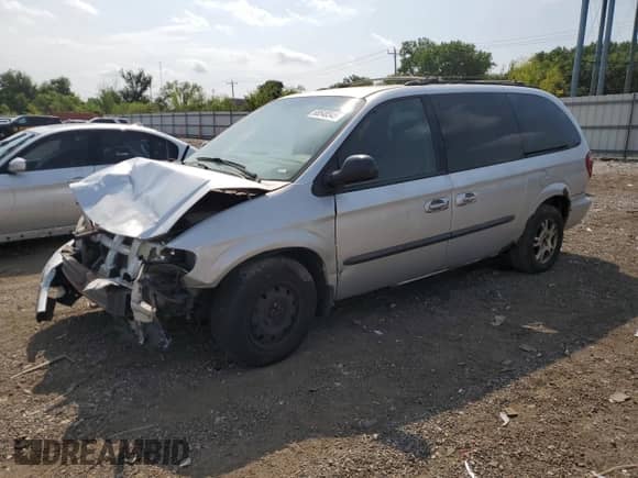 2003 Dodge Caravan Sport with VIN 2D4GP44L63R185626, listed as a Copart auction lot 68548345 with 159,541 mi miles and Salvage title. Bid and sale history available at DreamBid. Image 1.