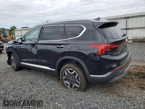 2022 Hyundai Santa Fe Limited with VIN KM8S5DA15NU026663, listed as a Copart auction lot 69520925 with 25,536 mi miles and Salvage title. Bid and sale history available at DreamBid. Image 2.