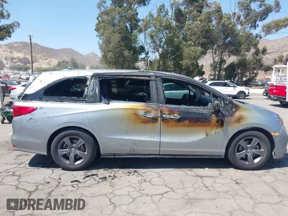 2021 Honda Odyssey EX с VIN 5FNRL6H52MB004785, выставлен на аукционе IAAI как лот 42670238 с пробегом 54 528 миль миль и . История ставок и продаж доступна на DreamBid. Изображение 13.