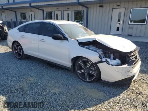 2023 Honda Accord Sport with VIN 1HGCY2F52PA057164, listed as a Copart auction lot 80887945 with 31,139 mi miles and Salvage title. Bid and sale history available at DreamBid. Image 4.