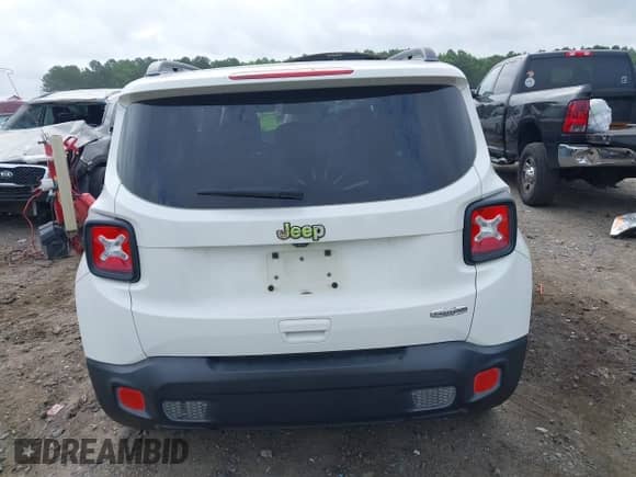 2018 Jeep Renegade Latitude with VIN ZACCJABB5JPJ67879, listed as a IAAI auction lot 42754749 with 114,217 mi miles and . Bid and sale history available at DreamBid. Image 17.