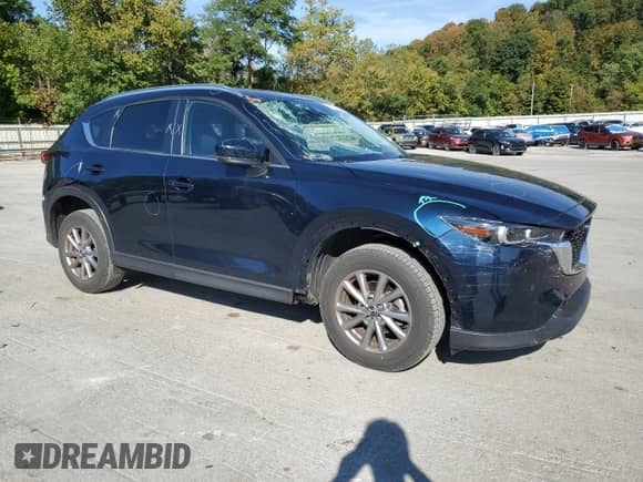 2023 Mazda CX-5 S Select z VIN JM3KFBBM8P0283297, wystawiony jako Copart lot #80301095 z przebiegiem 20 771 mil mil oraz Szkoda całkowita • Salvage title. Historia ofert i sprzedaży dostępna na DreamBid. Obrazek 4.