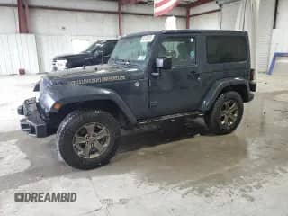 2018 Jeep Wrangler Sport with VIN 1C4AJWAG8JL892577, listed as a Copart auction lot 50135575 with 143,687 mi miles and Salvage title. Bid and sale history available at DreamBid. Image 1.
