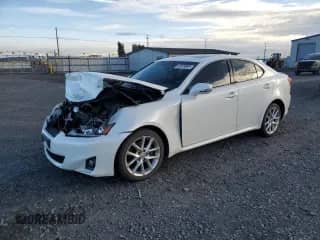 2012 Lexus IS 250 z VIN JTHCF5C25C5060027, wystawiony jako Copart lot #81923065 z przebiegiem 79 475 mil mil oraz Szkoda całkowita • Salvage title. Historia ofert i sprzedaży dostępna na DreamBid. Obrazek 1.