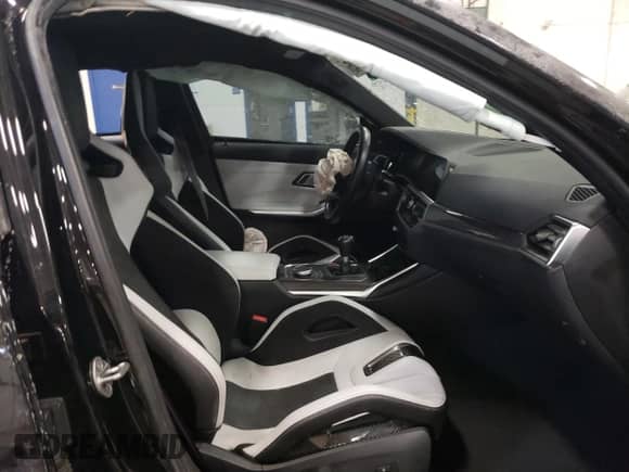 2022 BMW M3 с VIN WBS53AY00NFM52065, выставлен на аукционе Copart как лот 44379945 с пробегом Не указан миль и Списание • Salvage title. История ставок и продаж доступна на DreamBid. Изображение 7.