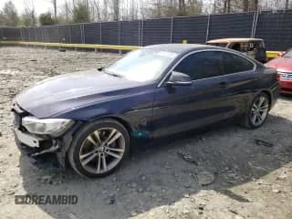 2017 BMW 4 Series 440i with VIN WBA4P1C54HK522203, listed as a Copart auction lot 50067285 with 156,929 mi miles and Salvage title. Bid and sale history available at DreamBid. Image 1.