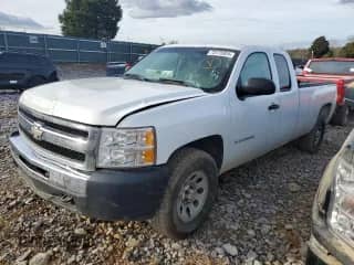 2013 Chevrolet Silverado 1500 Work Truck с VIN 1GCRKPE0XDZ154767, выставлен на аукционе Copart как лот 75775924 с пробегом 353 559 миль миль и Списание • Salvage title. История ставок и продаж доступна на DreamBid. Изображение 1.