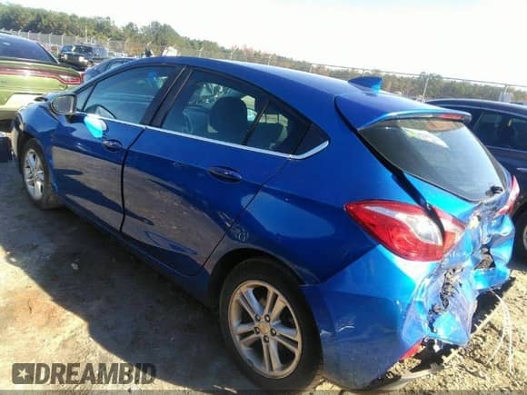 2017 Chevrolet Cruze LT с VIN 3G1BE6SM2HS523529, выставлен на аукционе IAAI как лот 40612030 с пробегом 130 785 миль миль и . История ставок и продаж доступна на DreamBid. Изображение 3.