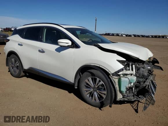2023 Nissan Murano SV with VIN 5N1AZ2BS8PC112098, listed as a Copart auction lot 81630395 with 102,181 mi miles and Salvage title. Bid and sale history available at DreamBid. Image 4.