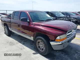 2001 Dodge Dakota Sport with VIN 1B7GL2AN41S219920, listed as a IAAI auction lot 42257768 with 252,995 mi miles and . Bid and sale history available at DreamBid. Image 1.