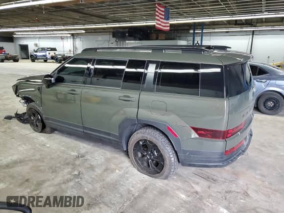 2024 Hyundai Santa Fe XRT z VIN 5NMP3DGL9RH060028, wystawiony jako Copart lot #61612585 z przebiegiem Nie podano mil oraz Szkoda całkowita • Salvage title. Historia ofert i sprzedaży dostępna na DreamBid. Obrazek 2.