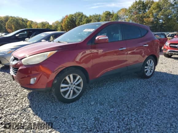 2012 Hyundai Tucson Limited z VIN KM8JUCAC9CU461659, wystawiony jako Copart lot #86997645 z przebiegiem 118 532 mil mil oraz Czysty tytuł • Clean title. Historia ofert i sprzedaży dostępna na DreamBid. Obrazek 1.