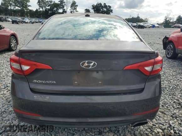 2016 Hyundai Sonata SE с VIN 5NPE24AF2GH300548, выставлен на аукционе Copart как лот 85565195 с пробегом 114 082 миль миль и Списание • Salvage title. История ставок и продаж доступна на DreamBid. Изображение 6.