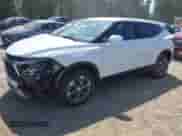 2025 Chevrolet Blazer LT with VIN 3GNKBCR4XSS202194, listed as a IAAI auction lot 42771558 with 8,501 mi miles and . Bid and sale history available at DreamBid. Image 21.