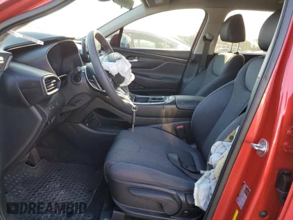 2021 Hyundai Santa Fe SE with VIN 5NMS14AJ2MH357741, listed as a Copart auction lot 71179235 with 70,121 mi miles and Non repairable. Bid and sale history available at DreamBid. Image 7.
