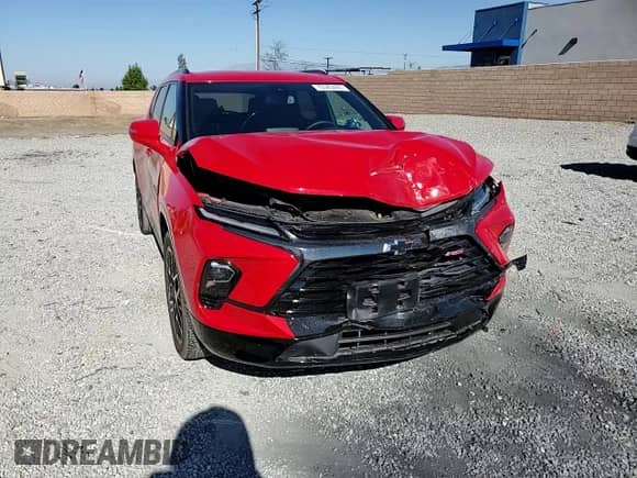 2024 Chevrolet Blazer RS with VIN 3GNKBERS4RS257566, listed as a Copart auction lot 70583485 with 12,162 mi miles and Salvage title. Bid and sale history available at DreamBid. Image 14.